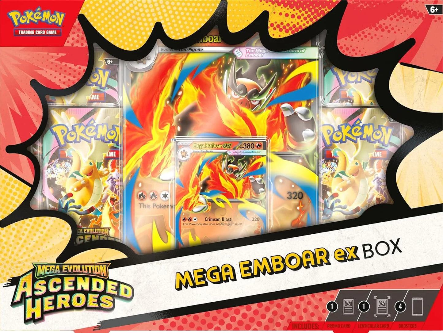 Mega Evolution—Ascended Heroes Mega Emboar ex Box