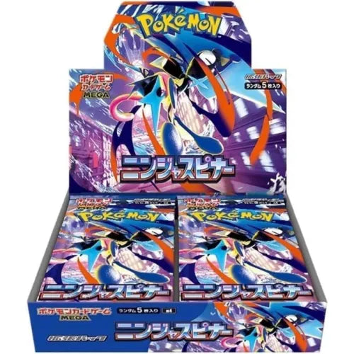 Pokémon Ninja Spinner MEGA Expansion Pack Booster Box – Jp