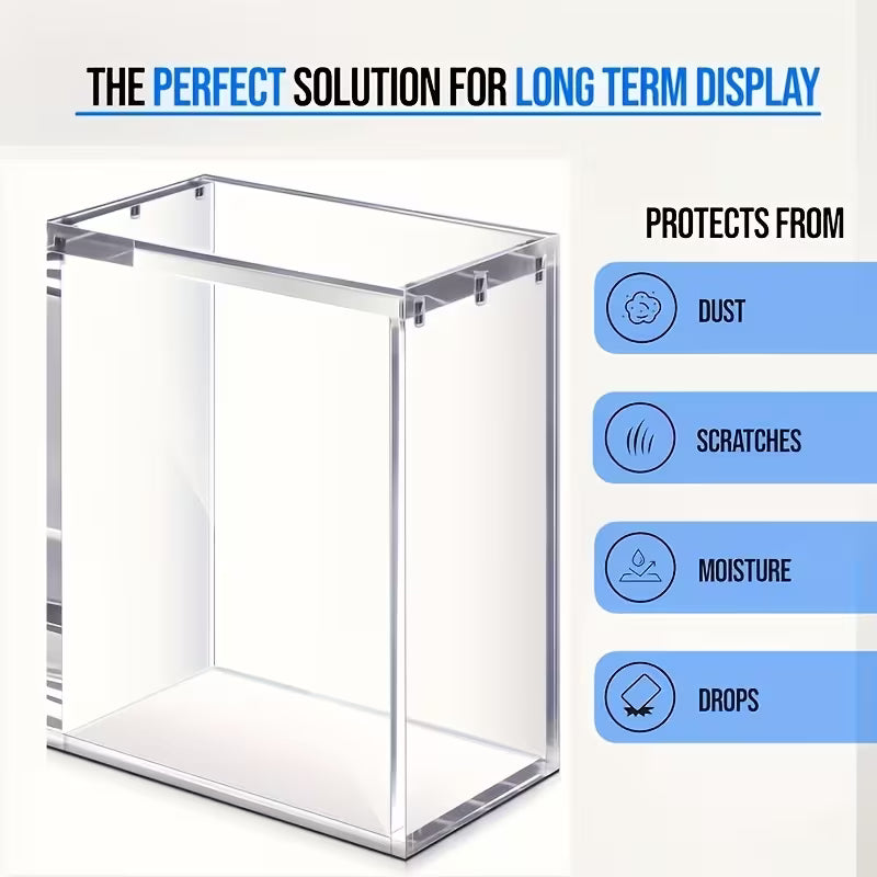 6 Booster Pack Acrylic Magnetic Display Box