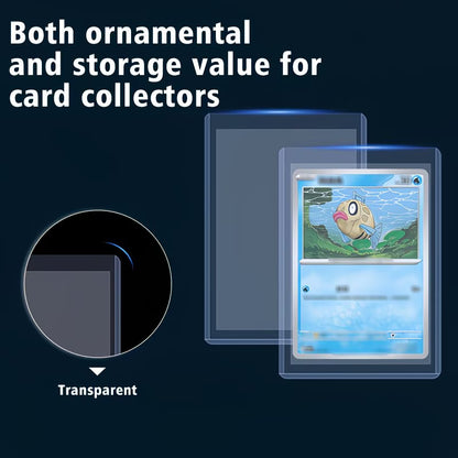 Plastic Protective Sleeves for TCG Cards – 25 Hard Sleeves + 25 Soft Sleeves