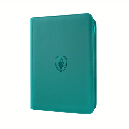 Premium 9 Pocket Card Binder for 360 Cards - Green