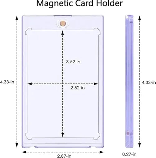 Acrylic Magnetic 35PT Trading Card Protector