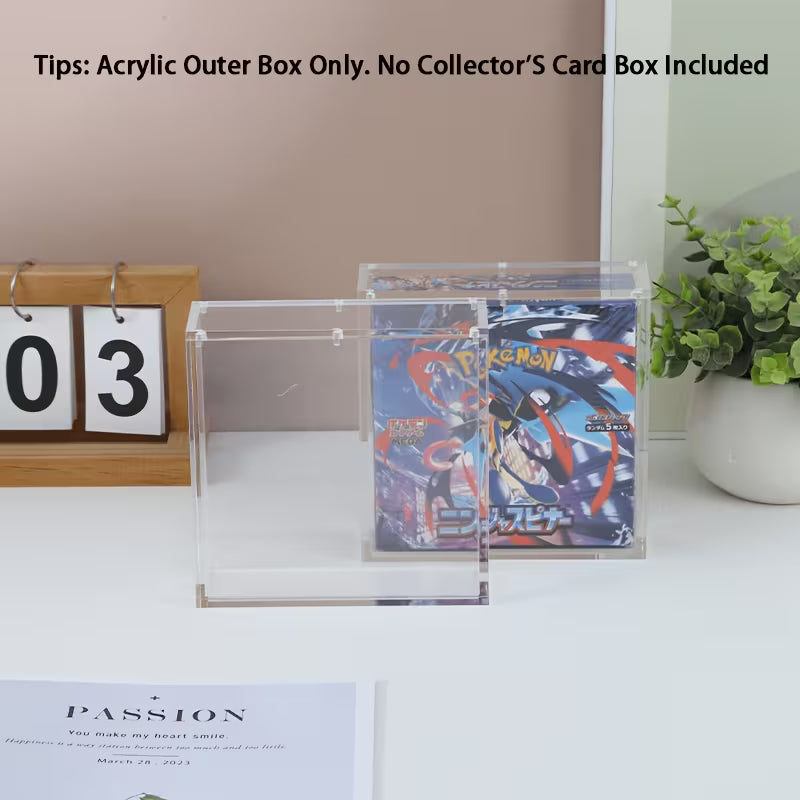 Magnetic Acrylic Display Case for Japanese Booster Box