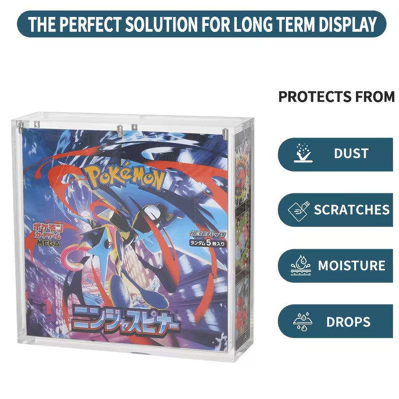 Magnetic Acrylic Display Case for Japanese Booster Box