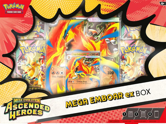 Mega Evolution—Ascended Heroes Mega Emboar ex Box