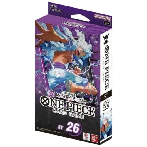 One Piece CG Starter Deck ST-26 Monkey.D.Luffy (Purple/Black)