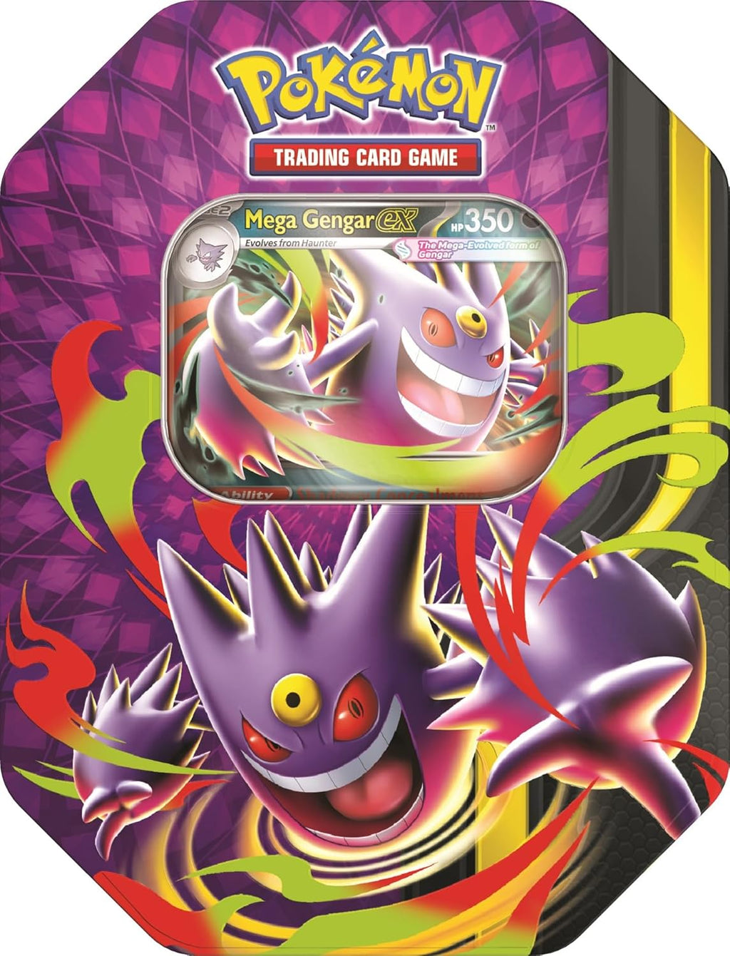 Pokémon TCG: Mega Moonlit Tin – Mega Gengar ex