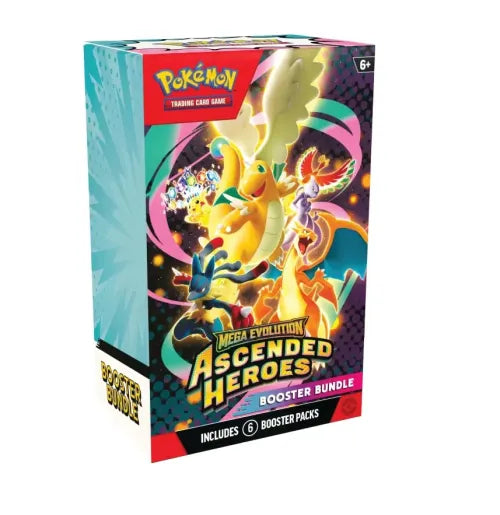 Mega Evolution—Ascended Heroes Booster 6 pack box