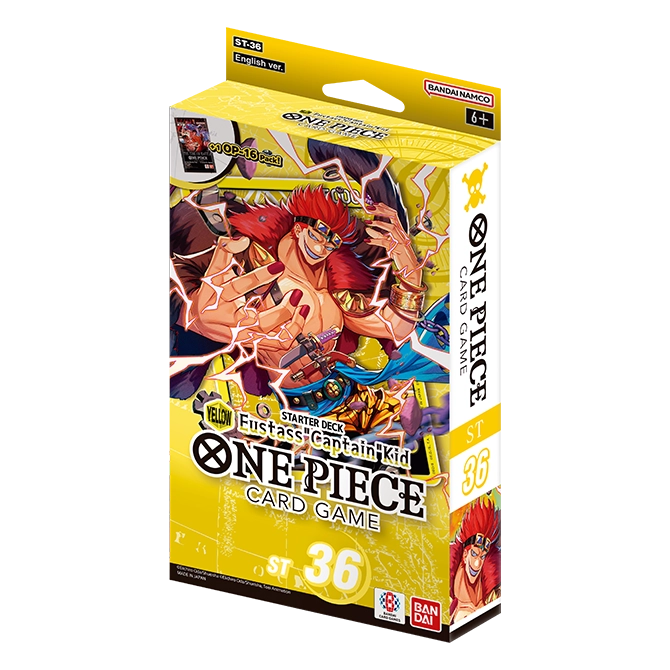 ONE PIECE CG Starter Deck ST-36 Eustass “Captain” Kid