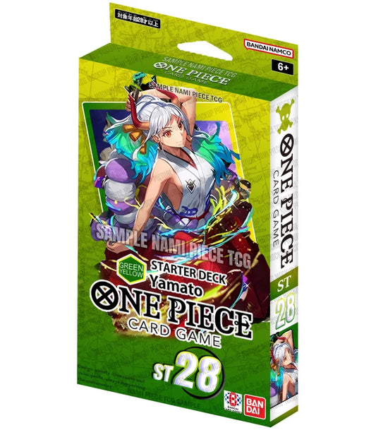 One Piece CG Starter Deck ST-28 Yamato (Green/Yellow)