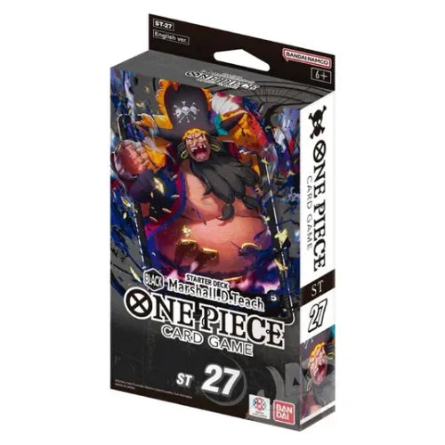 One Piece CG Starter Deck ST-27 Marshall D. Teach (Black)